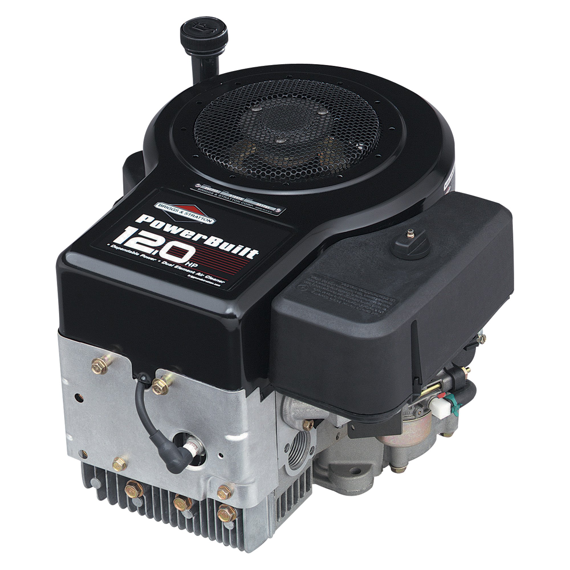 Briggs & Stratton Electric Start Engine - 12 HP, 1in. x 3-5/32in. Shaft, Model# 284707-1026-E1